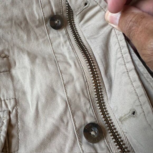 Orvis Khaki Tan XL Utility Hunting/Fishing/Outdoor Adventure Hooded Jacket - Picture 3 of 8